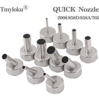 Quick original nozzle 2008 858D 858A 705 BGA soldering station/heat gun special rotary air nozzle