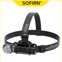 Sofirn Headlamp HS41 6500k SST20 LED 21700 USB C Rechargeable with 4000lm Powerful Torch Indicator with Magnet Tail