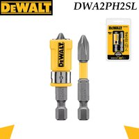 DEWALT DWA2PH2SL PH2 Impact Screwdriver Bit Set, 2-Piece Magnetic Drive Guide & 2" Bit