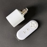 E27 85V-265V Wireless Remote Control Smart Timer Switch Lamp Holder Multi Light Switch Baby Room Bedroom Home Smart Timer Switch