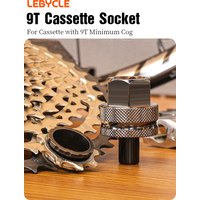 AliExpress LEBYCLE Bicycle 9T Flywheel Remove Socket Tool Bike Cassette Socket Tool For Shimano M9200 M8200 12 Speed Flywheel Removal Tool