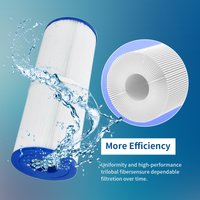 PRB25-In Spa Filter Cartridge Compatible with Unicel C-4326 25Sq.ft Guardian 413-106 Filbur FC-2375 Pentair R173429 Darlly 42513