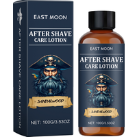 Sandalwood Aftershave Lotion Improve Smooth Deep Moisturizing Repair Damaged Keep Hydrate Strengthen Roots Beard Skin Care Cream
