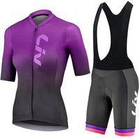 AliExpress NONE LIV Women's cycling clothes summer road cycling jerseys cycling bibs breathable quick drying clothes cycling shirts