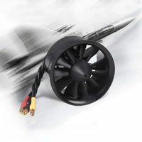 FMS 50mm Impeller EDF 2627 5400KV 3S 4500KV 4S Bürstenloser Motor für RC-Flugzeug Impellerflugzeug DIY-Teile