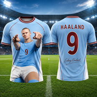 Haaland Men Soccer Jersey Breathable Performance Football Shirt Lightweight Training Apparel For Outdoor Sports And Fan Wear