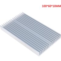 100*60*10mm Aluminum Heatsink Cooler for IC LED Power Transistor Chip Radiator - Durable Heat Dissipation Solution