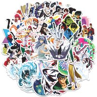 AliExpress FANLU 10/50PCS YuYu Hakusho Stickers Cool Cartoon Sticker Hot Blooded Comics Graffiti Animation Decal Kids Toys Laptop Guitar Car Bike
