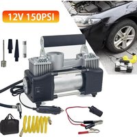 1Set NEW 12V 150PSI Electric Car Tyre Inflator Pump Quality Car Portable Air Compressor Pump For Car Motorcycle Bicycle Balls