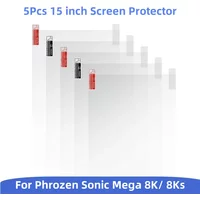 5pcs Screen Protector for Phrozen Sonic Mega 8K/ 8Ks 15 inch LCD Resin 3D Printers Anti Scratch Protective Film Accessories