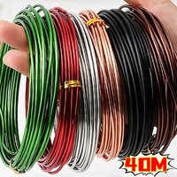 Colorful Aluminum Bonsai Wires Bendable DIY Shape Plant Support Fixing Strings Holding Branches Support Training Bends Wholesale