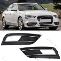 8KD807681B 8KD807682B Front Bumper Lower Fog Light Grille Grill Cover Car Accessorie For Audi A4 Quattro B8 B9 2013-2016