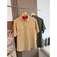 High Performance Outdoor Men's Short Sleeve Shirt Water Proof Sun Protection Fishing Shirt Quick Dry Loose Fit Casual Style