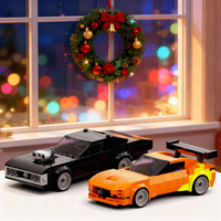 559pcs MOC Legends Chima Speedorz Fast Furious Model Building Toys Blocks Construction Festival Gift DIY Creative Idea Brick