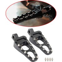 10MM Motorcycle Footrest Foot Pegs Footpegs Rests Pedals for Harley Dyna Sportster Bobber Chopper