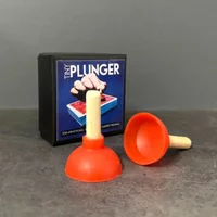 Tiny Plunger Jon Armstrong Gimmciks Magic Tricks Magician Close Up Illusions Props Mentalism Unsuspecting Little Magia Props Fun