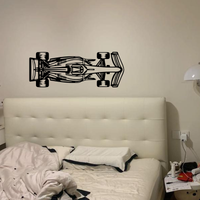 1PC Minimalist F1 Formula racing Wall Decor sticker for Wall Indoor window glass Wall Decoration Ornament #587
