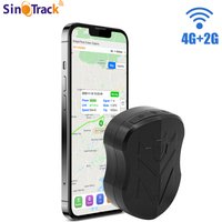 SinoTrack Magnet 4G Wasserdichter Auto-GPS-Tracker ST-905/ST-915 Fahrzeug-Ortungsgerät Lange Standby-Zeit 10000mAh Akku mit Kostenloser APP