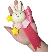 Oshi No Ko Ai Hoshino Cosplay Rhinestone Star Bownot Plush Rabbit Hair Clips Sweet Cute Anime Girl Headwear Gift Drop Ship 3pcs
