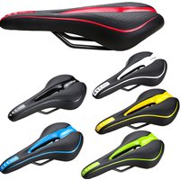 Bike Seat Comfortable Bicycle Saddle with Ergonomic Zone for Men & Women Bike Saddle Universal fit for BMX, MTB & Road Bike