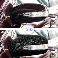 Parts Styling Car Side Door Rearview Side Mirror Cover Caps M Style For Mercedes-Benz E,C-Class W211 W203 2001-2007