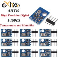 1-10PCS AHT10 High Precision Digital Temperature and Humidity Sensor Measurement Module I2C Communication Replace DHT11 SHT20