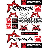 AliExpress NONE 21Pcs M-Marzocchi Fork Shock Sticker Set High Quality Printed and Cut Bike Bicycle Decal Motorcycle Stickers