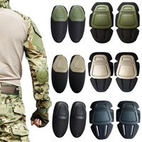 Tactical Protective Knee Elbow Pads Outdoor Camouflage Suit Gear Hunting Insert Type Soft Pad for Military Combat Use