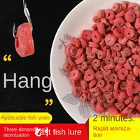 Portable Red Worms Fishing Attractant Earthworms Lure Worm Smell Hollow Carp Baits Artificial Crankbaits Hooks Fishing Lures