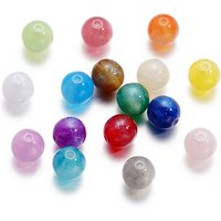 10pcs/lot 10mm Colorful Resin Round Bead Charm Spacer Loose Beads for DIY Handmade Necklace Jewelry Making Findings Accessories