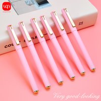 4/8pcs set 0.7mm Sweet Pink Ballpoint Pen Pink Ink Fast Drying School Office Writing SuppliesKawaii Stationery Pen