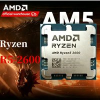 AMD Ryzen 5 2600 6-Core 12-Thread Gaming Desktop CPU 3.4GHz 16MB L3 Cache High Performance Processor for Gaming PC AM4 Socket