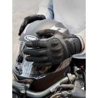AliExpress NONE Touchscreen PU Leather Motorcycle Gloves Racing Pit Bike Riding Motorbike Moto Motocross Enduro Non-slip Protective Gear Men