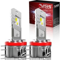 OUSHI 2pcs H15 Led Car Headlight Bulb Super Led 6000K White H15 Replacement Plug and Play DC 12V Canbus For GMC Yukon AT4