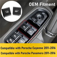Window Switch Button Cap Cover Driver Master Side for Porsche Panamera / Cayenne 2010-2016 for Macan 2014-2018