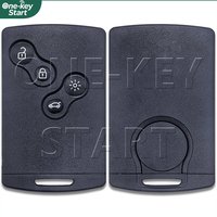 For Renault Megane Fluence Laguna Scenic Koleos Clio IV Captur NSN14/VA2 Blade Replacement Smart Car Key Shell Case