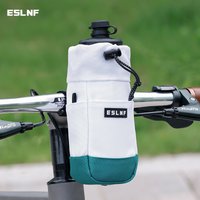 ESLNF Insulated Bike Bottle Holder Cycling Water Bottle Carrier Pouch Shoulder Bag for MTB Road Bicycle Handlebar