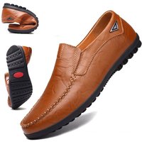 Genuine Leather Men Casual Shoes Luxury Brand Mens Loafers Moccasins 2023 Breathable Slip on Italian Driving Shoes Plus Size 47