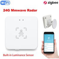 Zigbee Human Presence Detector Smart Body PIR Sensor Radar Detector Motion Sensors Support Home Assistant Zigbee2mqtt