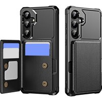 Magnetic Cards Solt Wallet Leather Case For Samsung A56 A55 A54 A53 A37 A36 A35 A34 A33 A26 A25 A24 A17 A16 A15 A05S Bag Cover