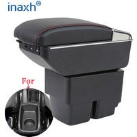 For Ford Fiesta Armrest Box Interior Details Parts Special Retrofit Parts Car Accessories Center Storage Box Car Armrest Arm
