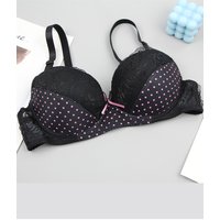 2024 New Adjustable Bras Printed Oversized Bust Front Strapless 32/70 34/75 36/80 38/85 40/90 42/95 44/100 BCDE Cup Underwear