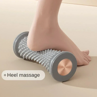 Men Women Foot Roller Yoga Massage Ball Plantar Fascia Roller Muscle Relaxation Care Plastic Manual Foot Massager