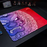Anime Mouse Pads 45X40CM Small Mouse Pad Control E-sports Tiger Gaming Laptops Mousepad Gamer Carpet Keyboard Mat Desk Protector
