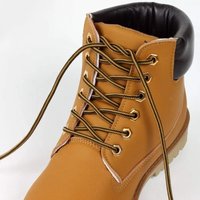 1Pair Striped Double Color Round Shoelaces 18 Colors Fashion Boot Laces for Sports Hiking