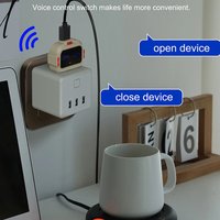 Intelligent USB English Voice Activated USB Switch For 5V Devices Fans Lights Adjust Brightness Speed Not Need Manual Control