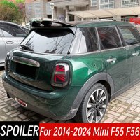 For 2014-2024 Mini F55 F56 ONE COOPER COOPER S JCW B38 B48 Rear Roof Trunk Lid Spoiler Wings Car Black Carbon Accessories Part