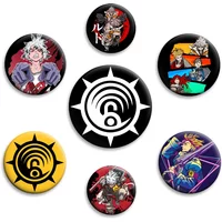 Anime Gachiakuta Tinplate Soft Button Pin Creative Brooches Character Icon Badges for Clothes Bag Decoration Jewelry Accessories