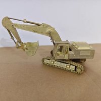 1/87 Scale RC 954 Full Copper Electric Excavator | RTK Desktop Model DIY Assembly, Modification & Upgrade Accessories