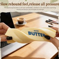 1-3PC Squishy Butter Stick: Soft Yellow Toy with Creamy Scent Perfect for Play and Sensory Fun Stress Relief Squeeze Best Toy